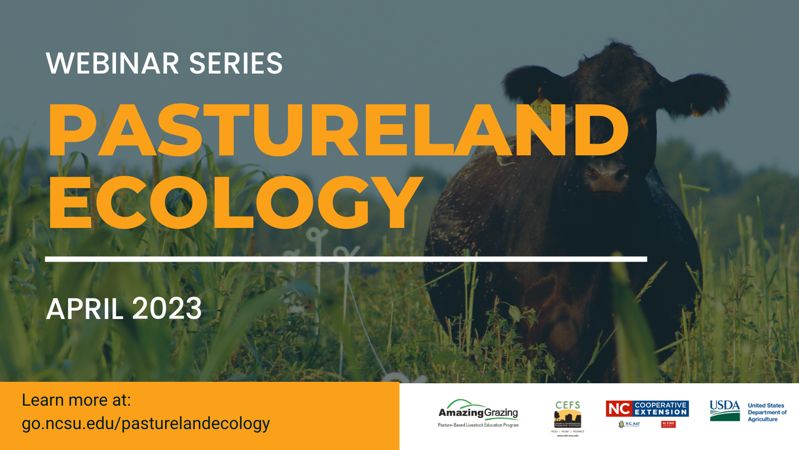 Webinar Series, Pastureland Ecology. April 2023